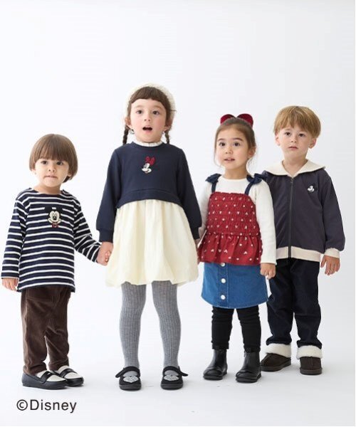 petit main(プティマイン)の「【Disney】アップリケレギつきスカート(スカート・キッズ・ライトピンク/ブラック/ブルー・110cm/100cm/90cm/80cm/130cm/120cm)」の21枚目の写真