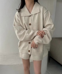 lawgy | loose shirt knit set up / ルースシャツニットセットアップ(セットアップ)