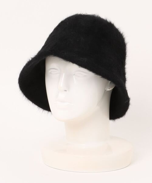 MERCURYDUO（マーキュリーデュオ）の「フェイクファーバケットハット（ハット・レディース・オフホワイト/ブラック・FREE）」の2枚目の写真