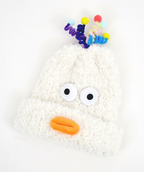 AD2013 ARCHIVE ボアファーニット帽 帽子 ビーニー knit-1678-3.jpg