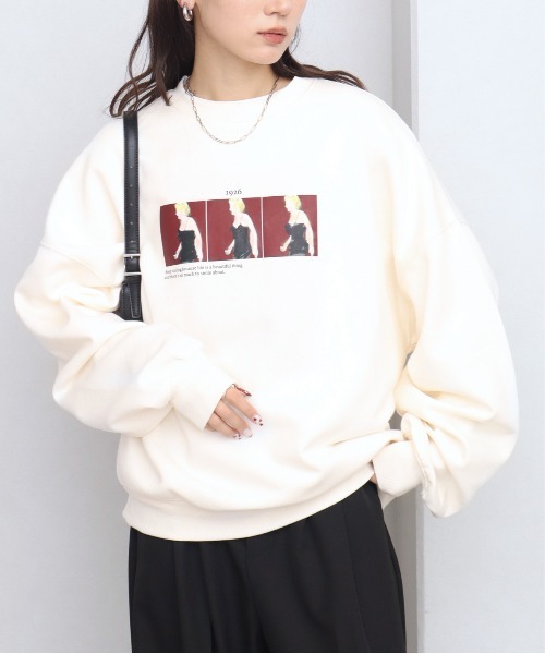 コ*♡様 【新品未使用タグ付き】 familiar トレーナー スウェット トッ FREAK'S STORE トレーナー スウェット matsui×FREAK'S STORE