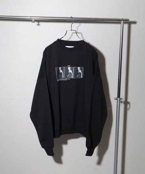 NOGLE（ノグル）の「【NOGLE/ノグル】アソートフォトスウェット（スウェット・レディース・ホワイト系1/ホワイト系2/ブラック/ホワイト/グレー系1/チャコール・FREE）」の16枚目の写真