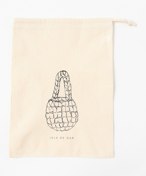 Demi-Luxe BEAMS(デミルクス ビームス)の「ISLA DE GAR / サテン クロシェ ハンドバッグ(トートバッグ・レディース・レッド/ネイビー・ONE SIZE)」の17枚目の写真
