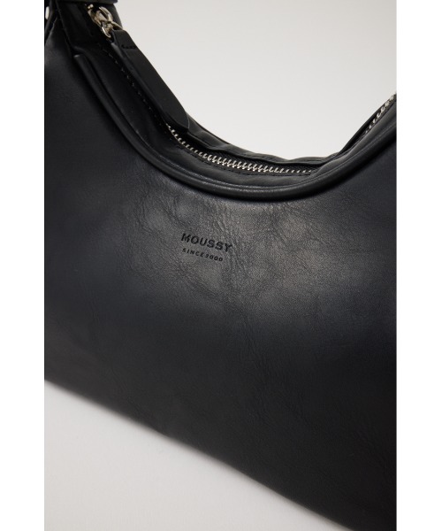 MOUSSY（マウジー）の「EYELET ROUND ハンドバッグ（ショルダーバッグ・レディース・ブラック/サックスブルー/ブラウン・FREE）」の9枚目の写真