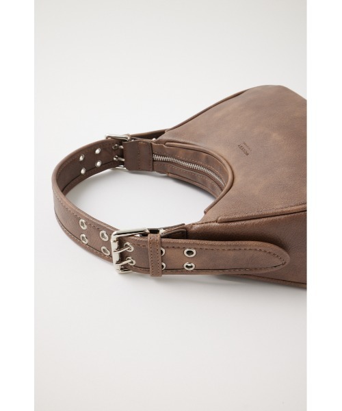 MOUSSY（マウジー）の「EYELET ROUND ハンドバッグ（ショルダーバッグ・レディース・ブラック/サックスブルー/ブラウン・FREE）」の18枚目の写真