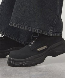 Alfred Alex（アルフレッドアレックス）の「【Alfred Alex】Chunky Metal Plate Shoes ハイソール メタルプレート シューズ（スニーカー）」