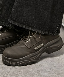 Alfred Alex（アルフレッドアレックス）の「【Alfred Alex】Chunky Metal Plate Shoes/ハイソール メタルプレート シューズ（スニーカー）」