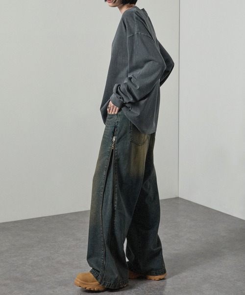 Alfred Alex（アルフレッドアレックス）の「【Alfred Alex】Chunky Metal Plate Shoes/ハイソール メタルプレート シューズ（スニーカー・メンズ・ブラック/ホワイト/ブラウン/グレー・S/M/L）」の15枚目の写真