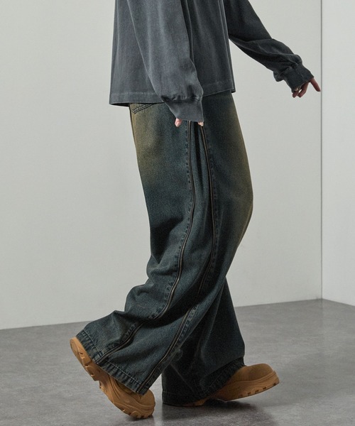 Alfred Alex（アルフレッドアレックス）の「【Alfred Alex】Chunky Metal Plate Shoes/ハイソール メタルプレート シューズ（スニーカー・メンズ・ブラック/ホワイト/ブラウン/グレー・S/M/L）」の18枚目の写真