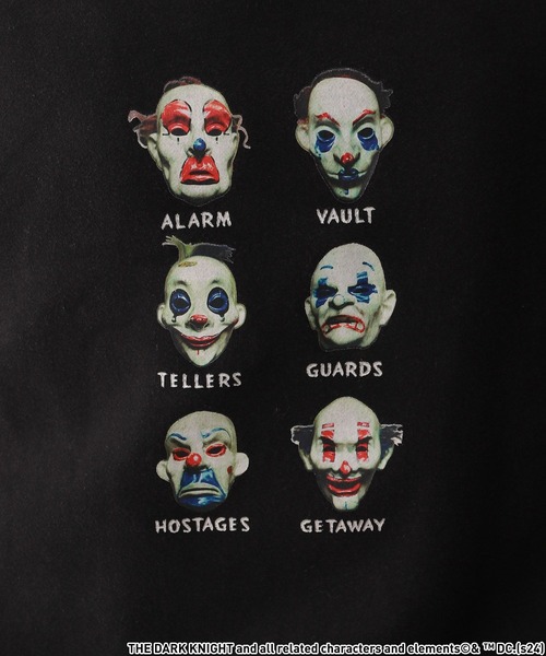 RAGEBLUE（レイジブルー）の「【JOKER/ジョーカー】コラボ/フロッキープリント裏起毛クルーネックスウェット（スウェット・メンズ・ブラック系その他2/ブラック/ブラック系その他/ホワイト・LARGE/MEDIUM）」の8枚目の写真