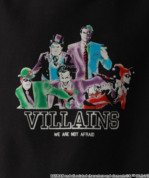 RAGEBLUE（レイジブルー）の「【JOKER/ジョーカー】コラボ/フロッキープリント裏起毛クルーネックスウェット（スウェット・メンズ・ブラック系その他2/ブラック/ブラック系その他/ホワイト・LARGE/MEDIUM）」の10枚目の写真