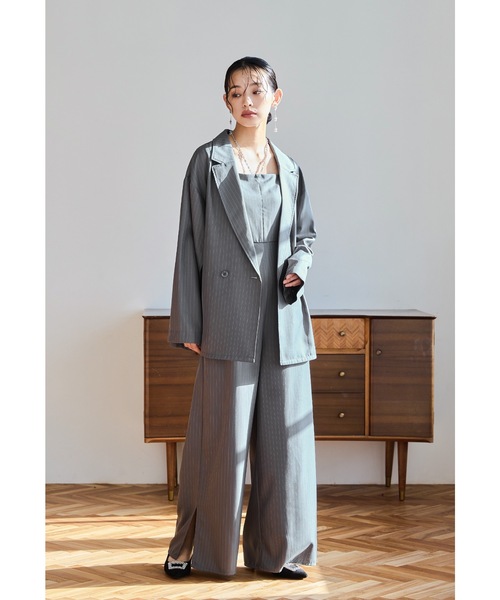 niana プラクティカルセットアップ niana パンツドレス プラクティカルセットアップ 2点セット