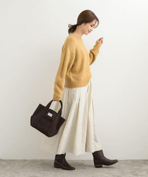 URBAN RESEARCH DOORS（アーバンリサーチドアーズ）の「ラメMIXニット（ニット/セーター・レディース・イエロー/ブルー/チャコールグレー・MEDIUM）」の19枚目の写真