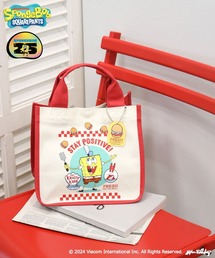 BAYFLOW | 【SpongeBob(スポンジ・ボブ)×BAYFLOW】チャームツキトート(トートバッグ)