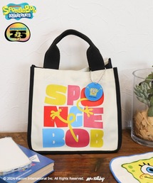 BAYFLOW（ベイフロー）の「【SpongeBob(スポンジ・ボブ)×BAYFLOW】チャームツキトート（トートバッグ）」