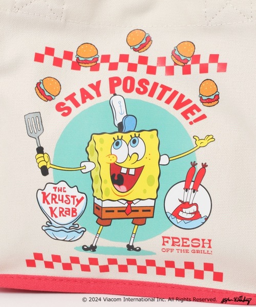 SpongeBob(スポンジ・ボブ)×BAYFLOW】チャームツキトート