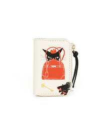 perche(ペルケ)のペルケ perche×黒ねこ意匠 ROBIN / スマートキーケース(キーケース/キーアクセサリー)
