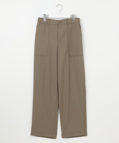 自由区(ジユウク)の「ストレッチライトツイルベイカー パンツ(その他パンツ・レディース・サックスブルー系/カーキ系/ベージュ系・38/40/36)」の13枚目の写真