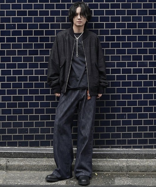 最終値下げ　【LIDNM】WILD SILK L2-B リドム WILD SILK L2-B（ブルゾン）｜LIDNM（リドム）のファッション通販