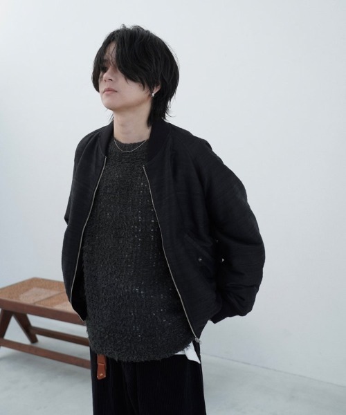 Sサイズ【LIDNM】WILD SILK L2-B WILD SILK L2-B（ブルゾン）｜LIDNM（リドム）のファッション通販