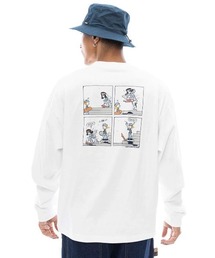 ELEMENT メンズ VAN YAHMAN LS ロンT/エレメントバックプリント長袖ロンT