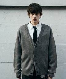 VI E DIT（ヴィエディット）の「Wool gradient print cardigan/ウールグラデーションプリントカーディガン（カーディガン/ボレロ）」