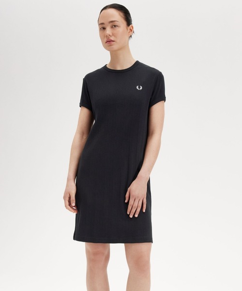 Ribbed T-Shirt Dress／リブTシャツワンピース（ワンピース