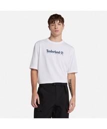 【Timberland】半袖 ロゴ Tシャツ ホワイト / 送料無料 Timberland tシャツ 「ヴィンテージ古着」80's