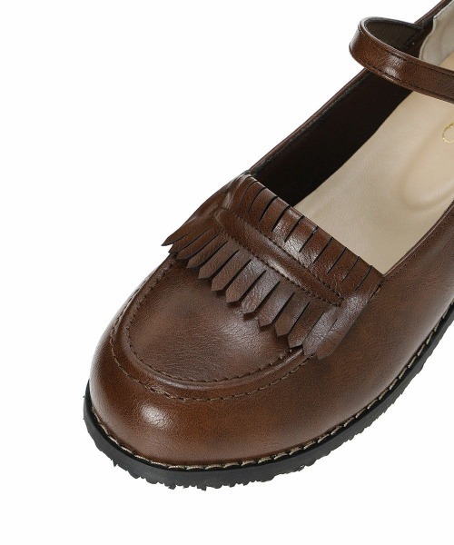 F i.n.t（フィント）の「ストラップローファー/fint　フィント（ローファー・レディース・ブラック/ブラウン・S/M/L）」の16枚目の写真