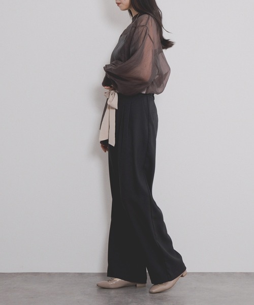 【HIMIKO】【WEB限定デザイン】スクエアトゥバレエシューズ/640008