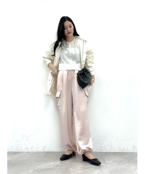 HIMIKO（ヒミコ）の「【HIMIKO】【WEB限定デザイン】スクエアトゥバレエシューズ/640008（バレエシューズ・レディース・ブラック/シルバー/ダークベージュ/ベージュ/ブラウン・22.5cm/23.5cm/24.5cm/25.5cm/26.5cm/23.0cm/24.0cm/25.0cm/26.0cm/21.5cm/22.0cm）」の14枚目の写真