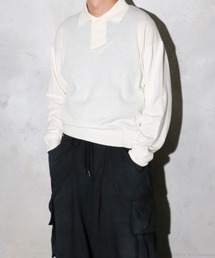 PHINGERIN(tBK)PHINGERIN / tBK DOUBLE KNIT POLO _ujbg|(|Vc)