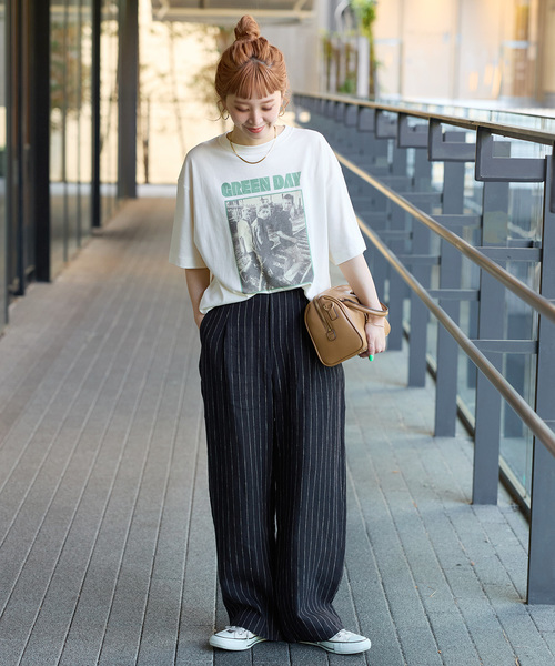 B.C STOCK(ベーセーストック)の「《追加2》手洗い可 / フレンチリネンストレートパンツ(その他パンツ・レディース・カーキ/ブラック/ピンク/グリーン/ダークブルー/ベージュ・MEDIUM/SMALL)」の21枚目の写真