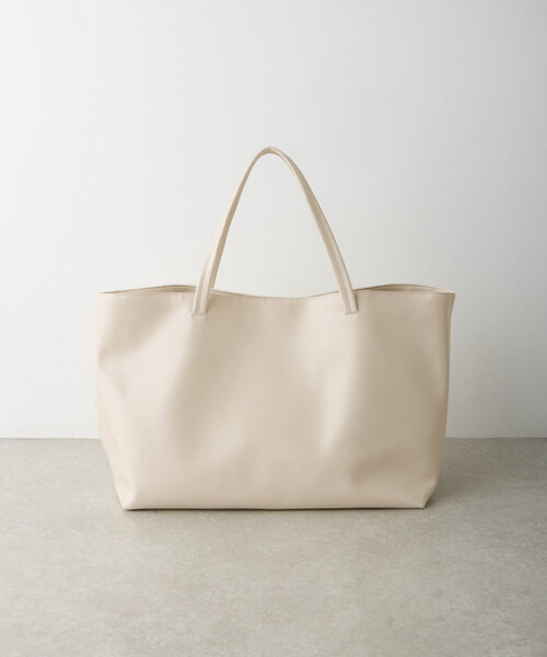 BEARDSLEY（ビアズリー）の「《NOTHING WRITTEN》ラージトートバッグ（トートバッグ・レディース・ブラック/ホワイト・FREE）」の9枚目の写真