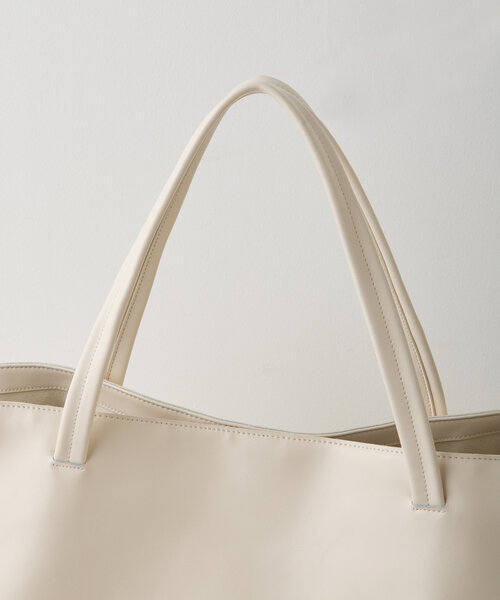 BEARDSLEY（ビアズリー）の「《NOTHING WRITTEN》ラージトートバッグ（トートバッグ・レディース・ブラック/ホワイト・FREE）」の4枚目の写真