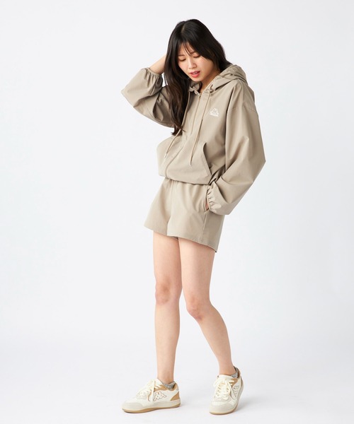 Kappa - spazio kappa ピステパーカー 2点セット Kappa（カッパ）の「∴WEGO/Kappa別注ロゴテーププルパーカー
