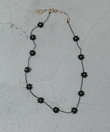 SMELLY | フラワーモチーフチョーカーネックレス(ネックレス)