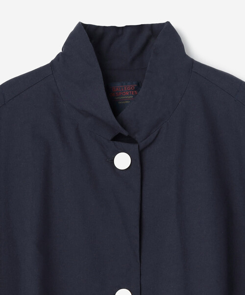 GALLEGO DESPORTES(ギャレゴデスポート)の「GALLEGO DESPORTES | コットン ショートジャケット WOMEN(テーラードジャケット・レディース・ネイビー・S)」の4枚目の写真