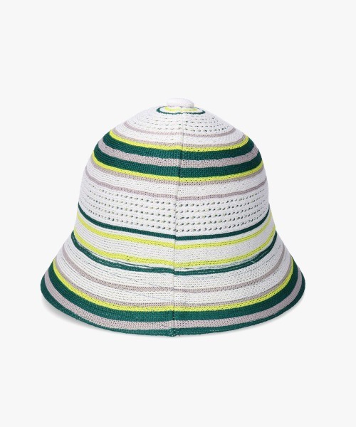 KANGOL(カンゴール)の「KANGOL CLUBHOUSE STRIPE CASUAL / カンゴール(ハット・レディース・ホワイト/ベージュ/ネイビー・MEDIUM/LARGE/X-LARGE)」の4枚目の写真