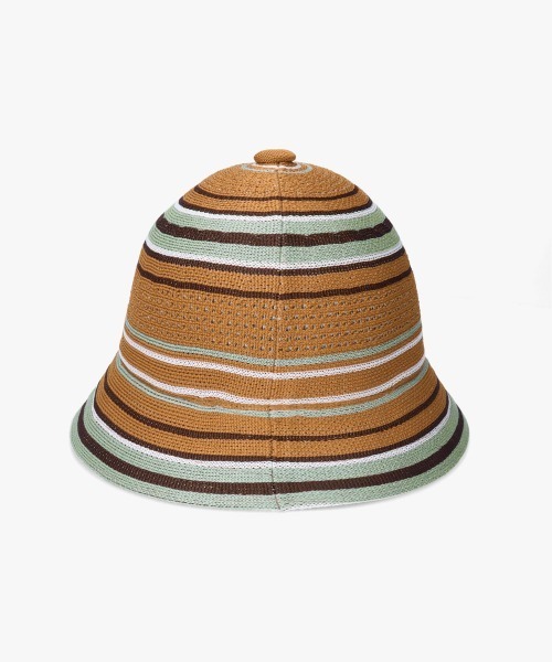 KANGOL(カンゴール)の「KANGOL CLUBHOUSE STRIPE CASUAL / カンゴール(ハット・レディース・ホワイト/ベージュ/ネイビー・MEDIUM/LARGE/X-LARGE)」の8枚目の写真
