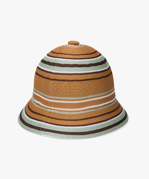 KANGOL(カンゴール)の「KANGOL CLUBHOUSE STRIPE CASUAL / カンゴール(ハット・レディース・ホワイト/ベージュ/ネイビー・MEDIUM/LARGE/X-LARGE)」の9枚目の写真