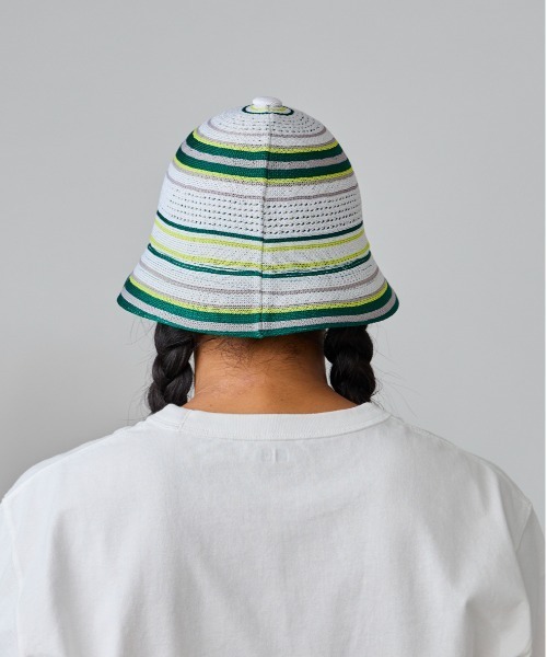 KANGOL(カンゴール)の「KANGOL CLUBHOUSE STRIPE CASUAL / カンゴール(ハット・レディース・ホワイト/ベージュ/ネイビー・MEDIUM/LARGE/X-LARGE)」の12枚目の写真