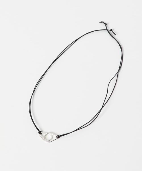 SMELLY（スメリー）の「SMELLY so’　twin drop cord necklace（ネックレス・レディース・シルバー・-）」の16枚目の写真