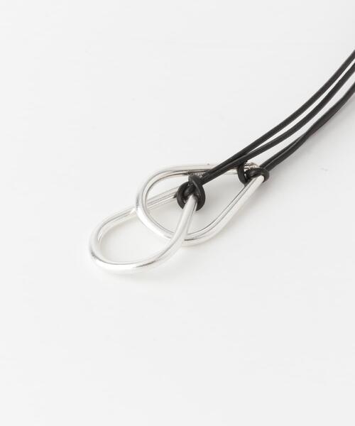 SMELLY（スメリー）の「SMELLY so’　twin drop cord necklace（ネックレス・レディース・シルバー・-）」の17枚目の写真