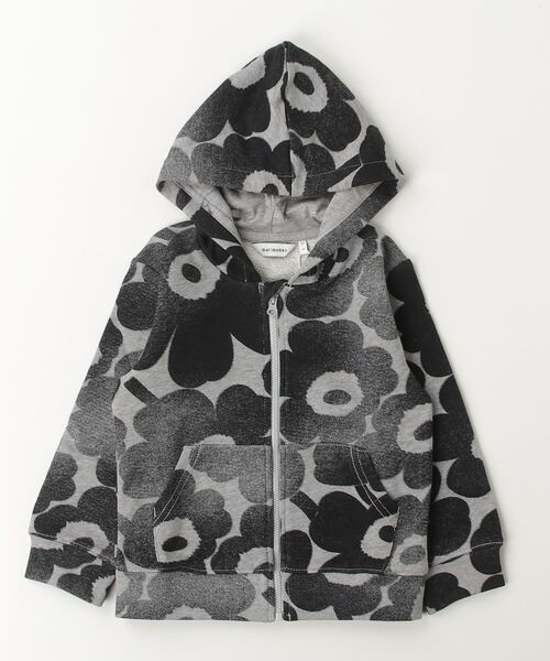 マリメッコ ウニッコ パーカー marimekko unikko 赤 マリメッコ・北欧