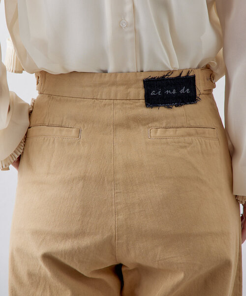mystic（ミスティック）の「ai no de natsukawa チノパンツ（チノパンツ・レディース・ベージュ・SMALL/MEDIUM）」の13枚目の写真