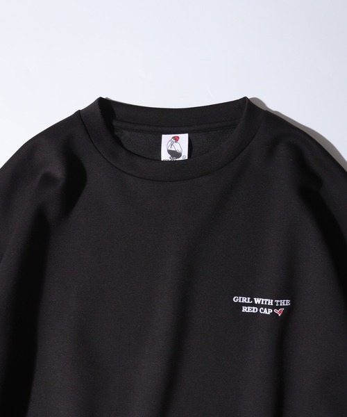 Red Cap Girl(レッドキャプガール)の「RED CAP GIRL ダンボールニット バックプリント クルーネック スウェット(スウェット・メンズ・ブラック/ブルー/グレー/ホワイト・M/L/LL)」の12枚目の写真