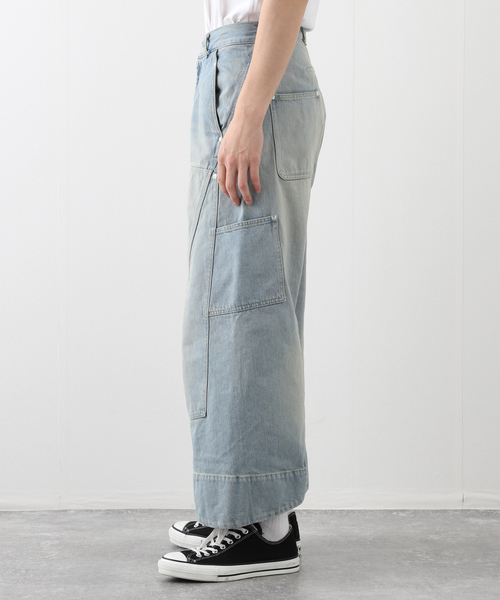 YUKI HASHIMOTO(ユウキハシモト)の「【YUKI HASHIMOTO / ユウキハシモト】バギー トゥイステッド ダブル ニー(デニムパンツ・メンズ・ブルー系その他・SMALL)」の10枚目の写真