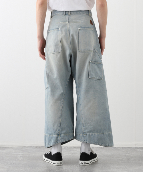 YUKI HASHIMOTO(ユウキハシモト)の「【YUKI HASHIMOTO / ユウキハシモト】バギー トゥイステッド ダブル ニー(デニムパンツ・メンズ・ブルー系その他・SMALL)」の11枚目の写真