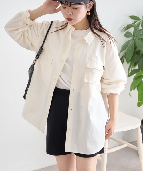 Franklin Climbing（フランクリンクライミング）の「【Franklin Climbing】ユニセックスマウンテンフィールドロングスリーブシャツ（シャツ/ブラウス・メンズ・ブラック/スカイブルー/ホワイト系その他・MEDIUM/X-LARGE/LARGE）」の2枚目の写真